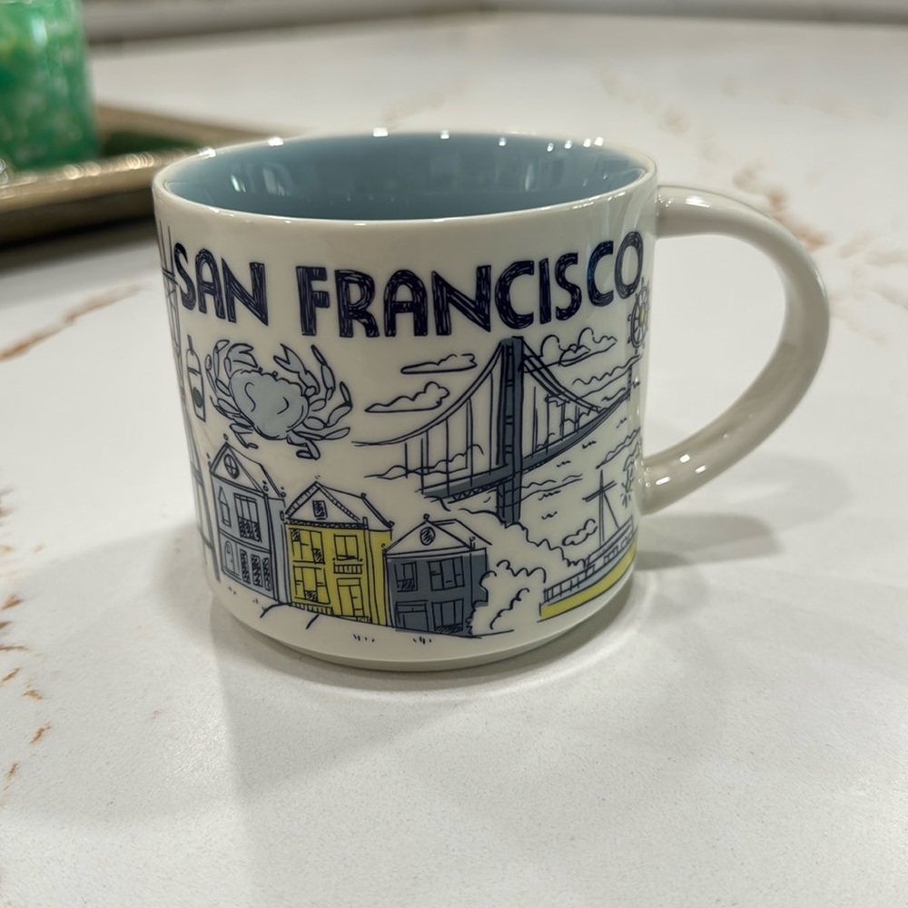 Starbucks San Francisco Mug Been There Series Across The Globe Collection 14oz